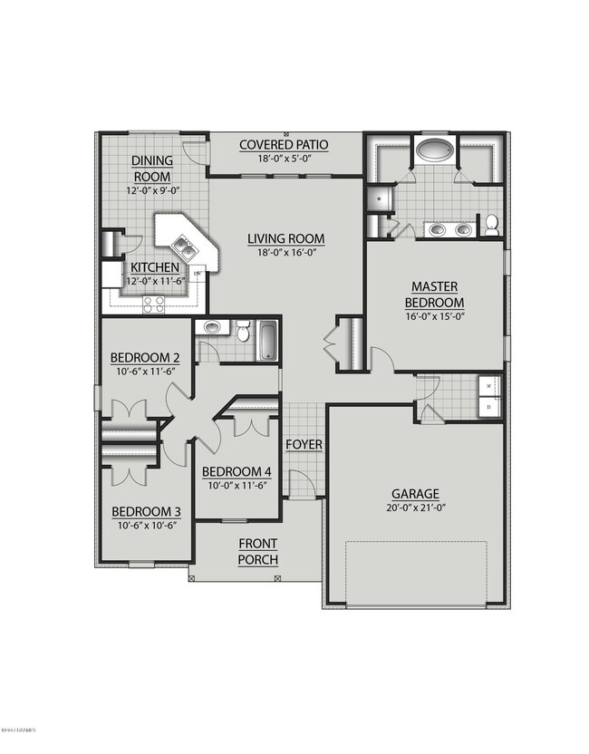 Ripley A III - Floor Plan