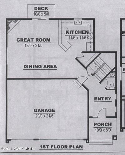 Elderberry 1st Floor Plan