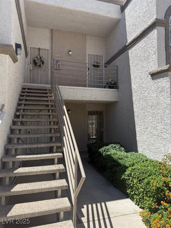View of stairs