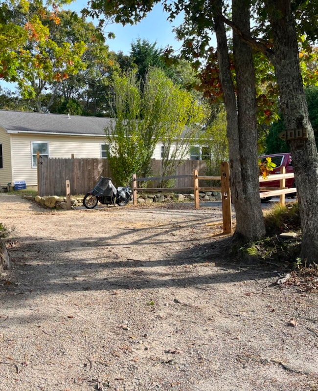 New, expanded parking area