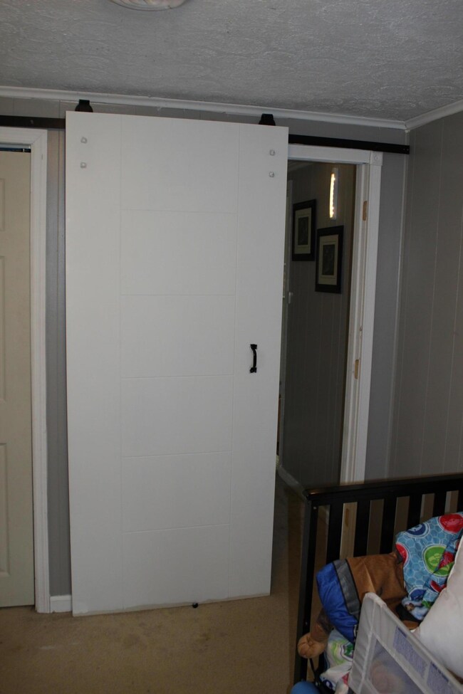 New sliding barn door