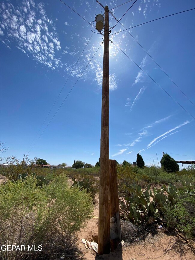 Electric Pole at property