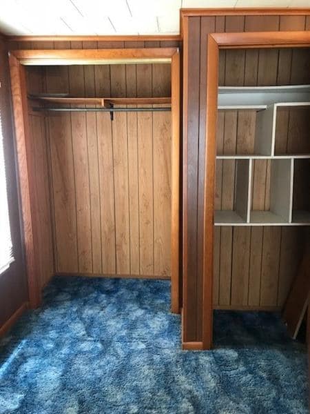 DOUBLE CLOSET IN MASTER BEDROOM