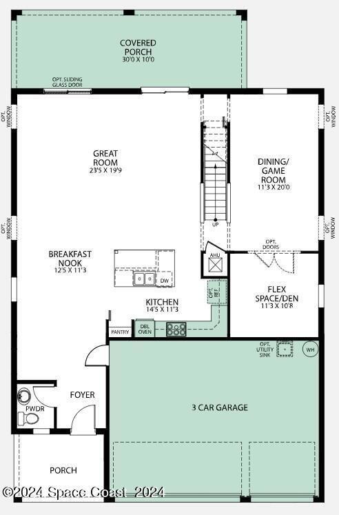 Columbus 1st floor 4 bed with Gourmet Ki