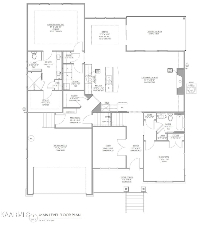 Floor Plan - Main Level