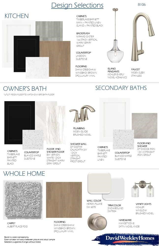 Design Selections