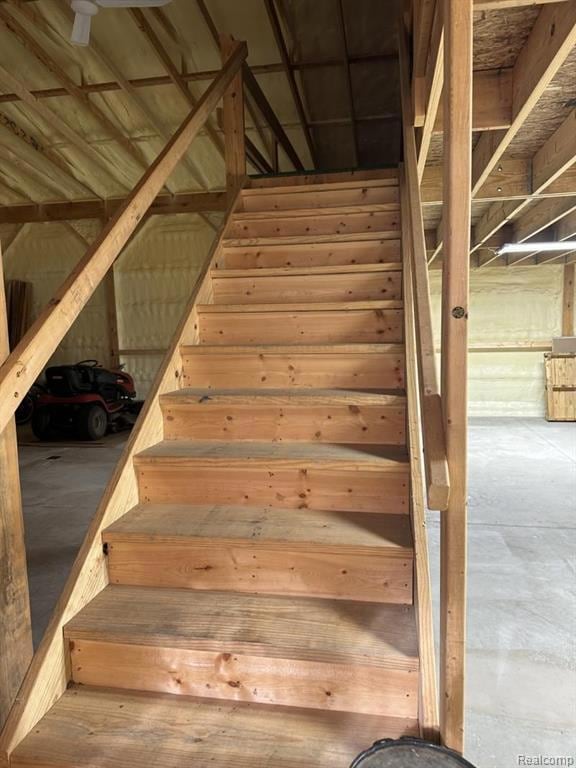 stairs leading upstairs