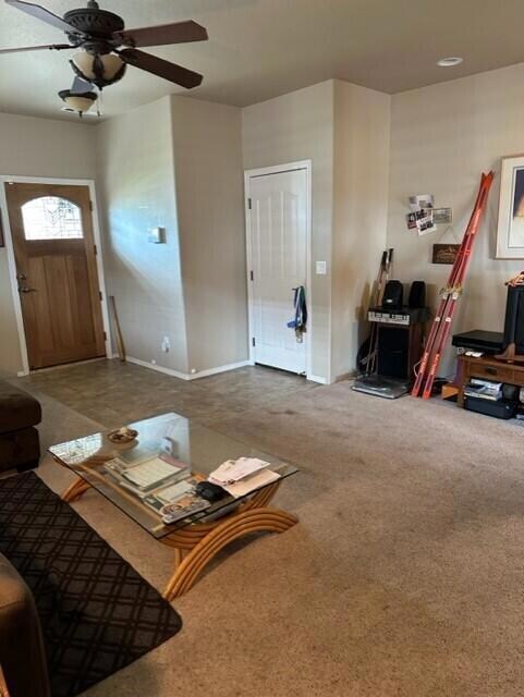 Living Room to Garage