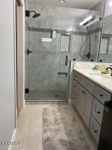 tile shower
