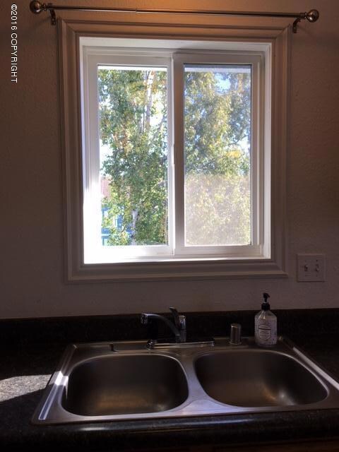 window above kit sink