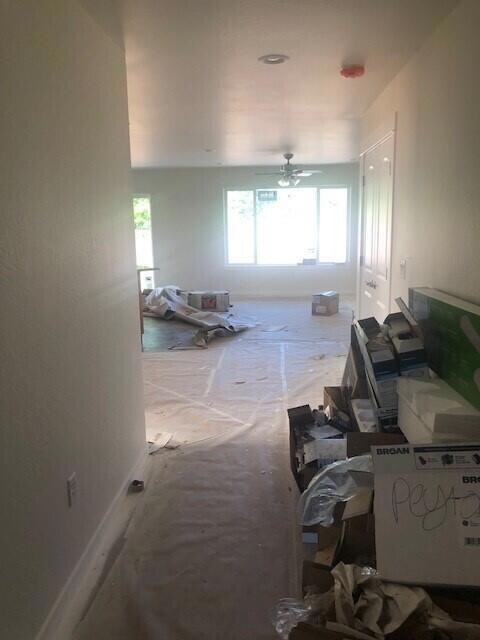 From front door hall enty to Great room