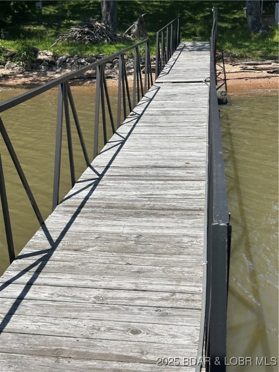Dock walkway in good shape