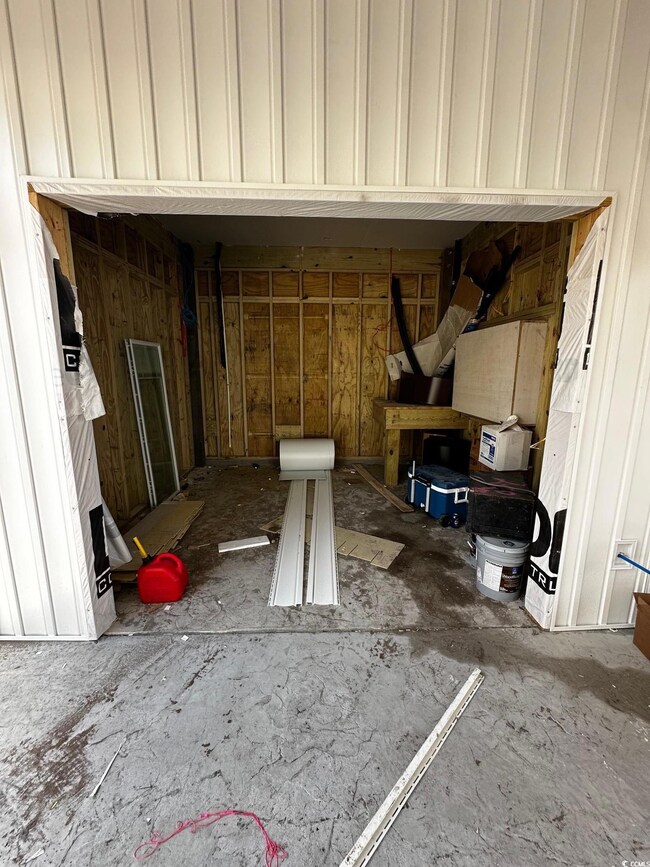 View of storage area
