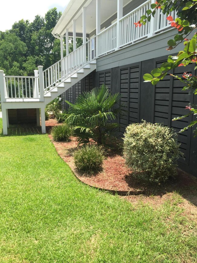 nicely landscaped