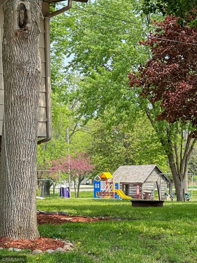 City park view - across the street from house
