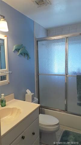 first door on the right, full bathroom