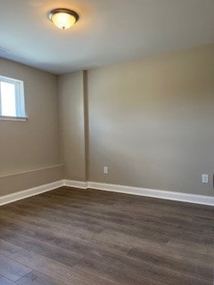Bedroom on basement level