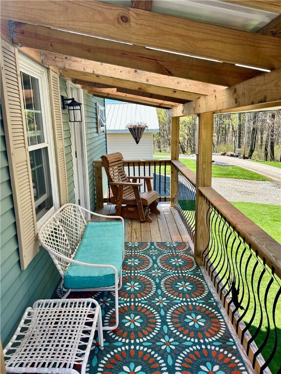 Newer porch