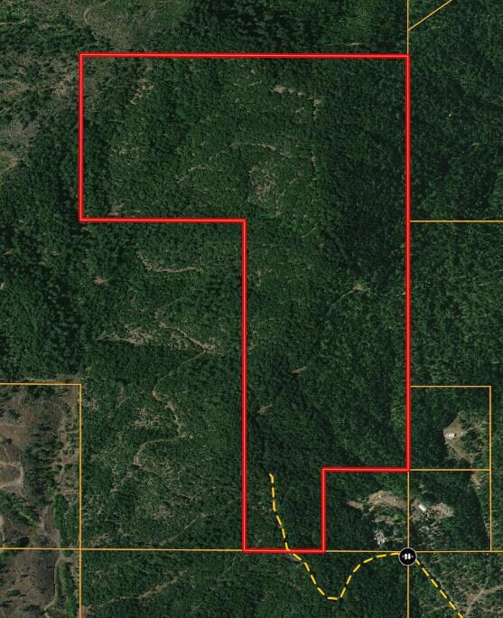 Redwood Hwy 150 Aerial Map