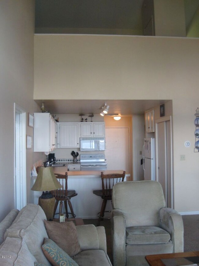 Lofted LR and Kitchen