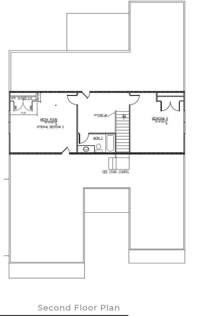 Cumberland 2nd Story Floor Plan