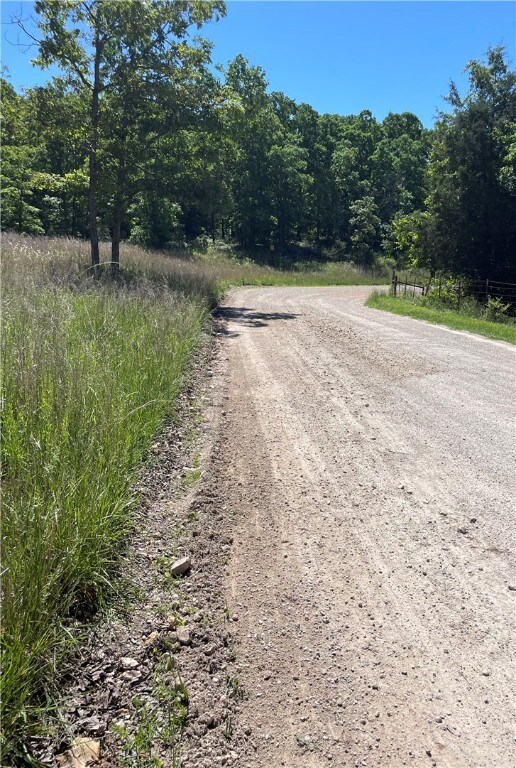Road looking south