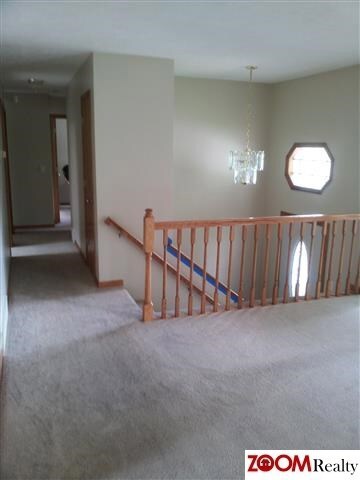 This hallway leads the way to the bedrooms which are tucked away from living areas....have a good nights sleep.