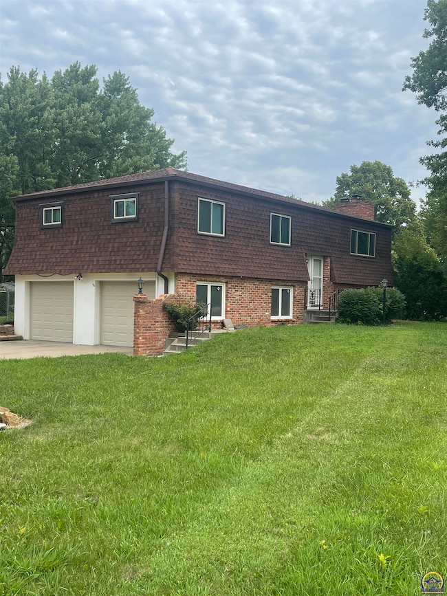 Oversize two car Garage