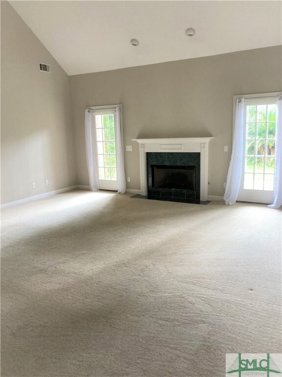 Empty living room