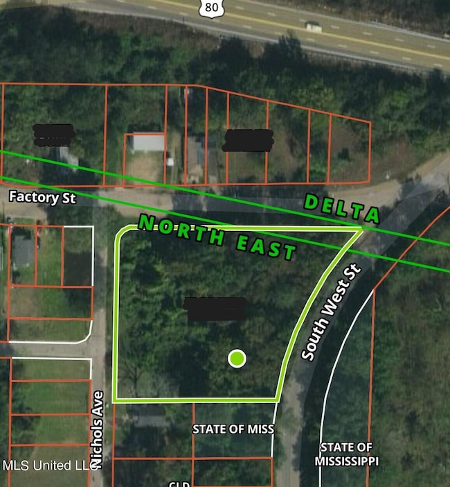 s West st & Factory st Jackson MS onx