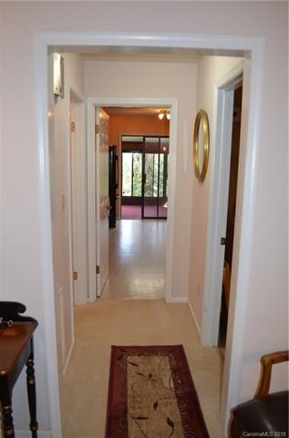 First level hallway
