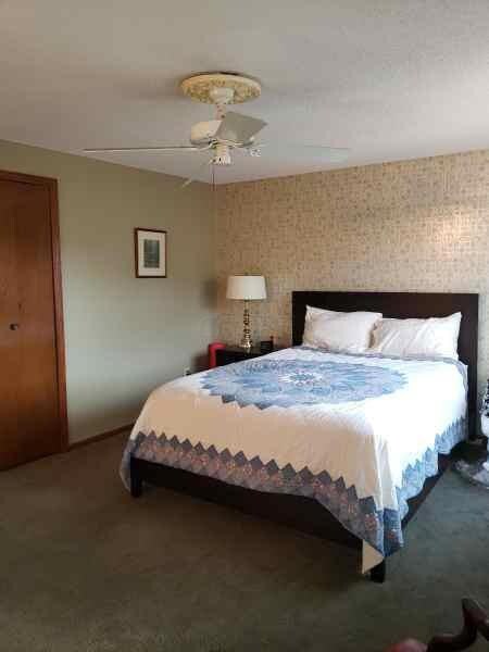 Spacious master bedroom