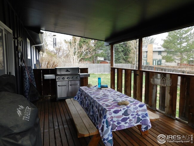 Covered deck