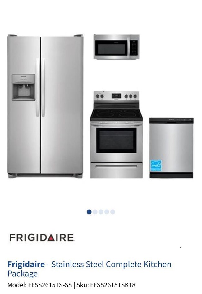 Appliance package to be installed.