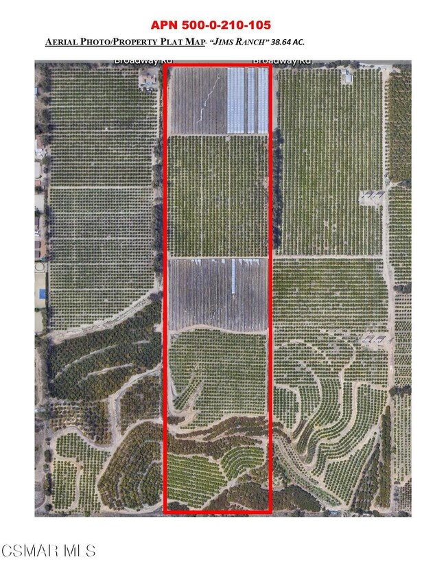 Jims Ranch Outlined