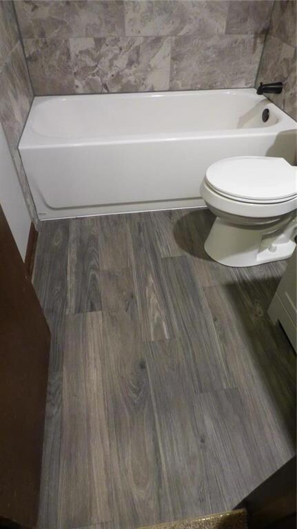 Flooring, tub, and tile are also new!