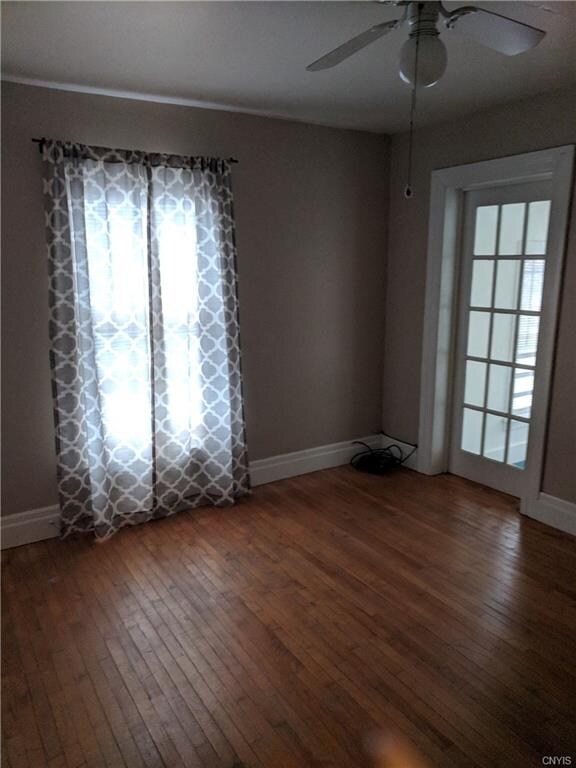 Left side apt, bedroom w/door to three season sun 