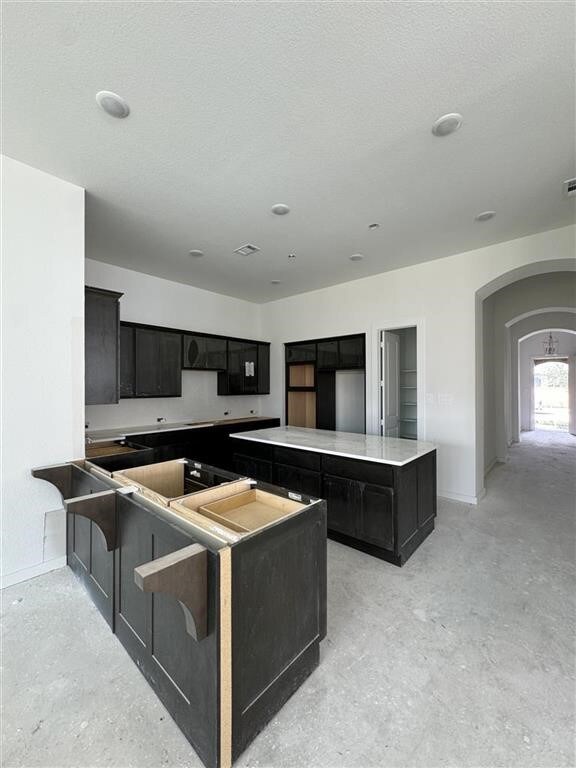HOME IN PROGRESS - Open concept family room, dinin