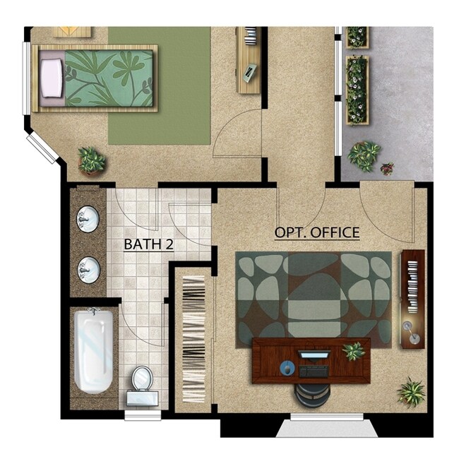 Sorrento Floorplan Option