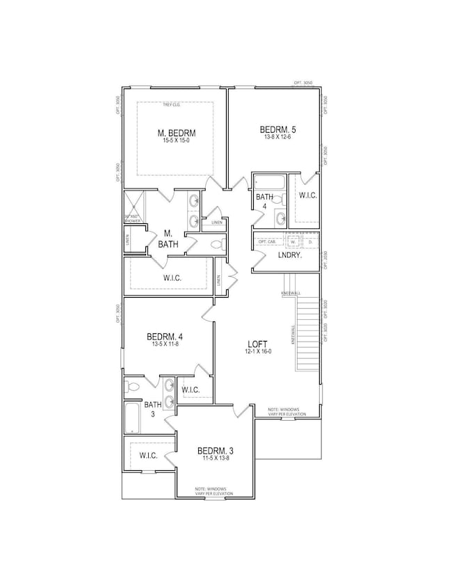 WYATT 2nd Floor Plan