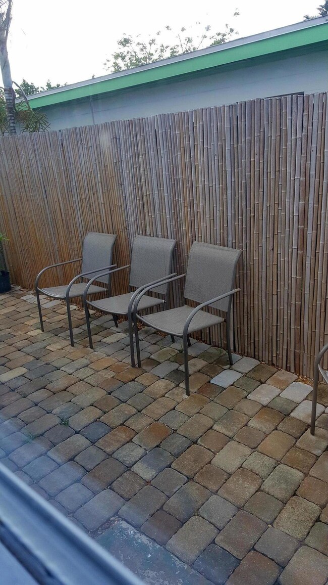 Back yard Pavered Patio