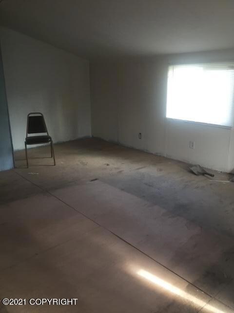 unfinished bedroom
