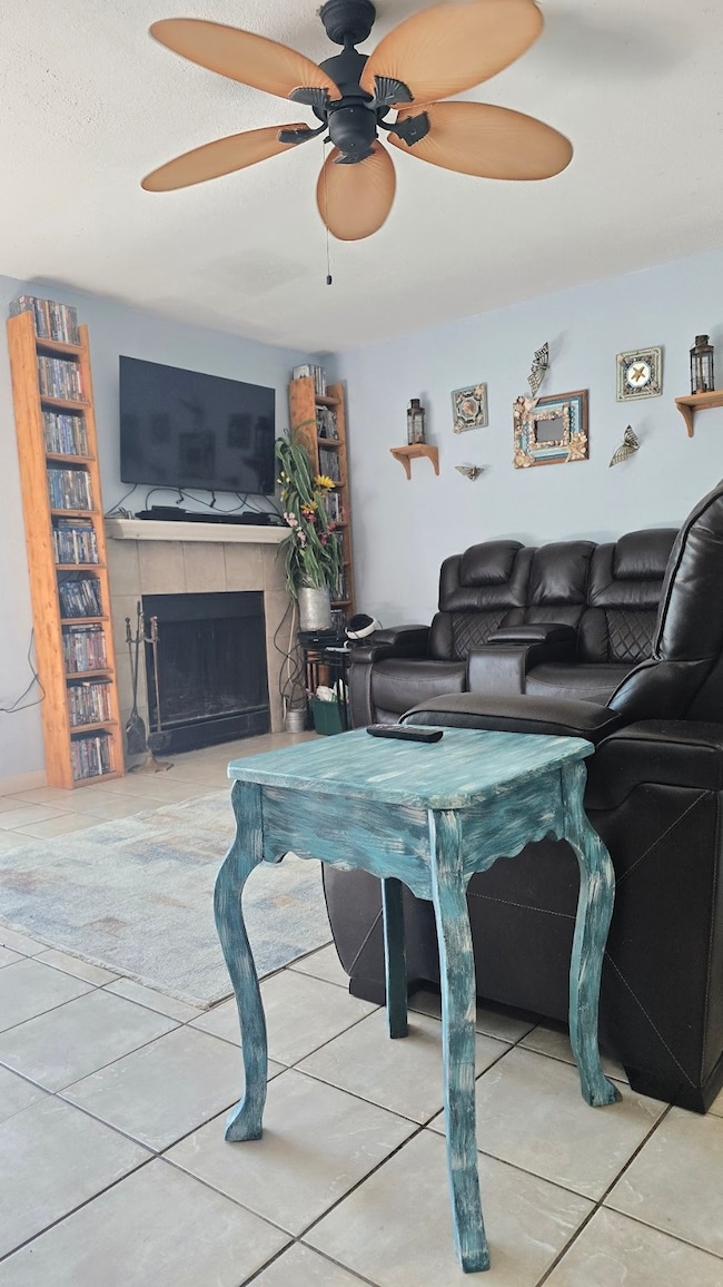 TV to put on those coastal vibes and wood burning