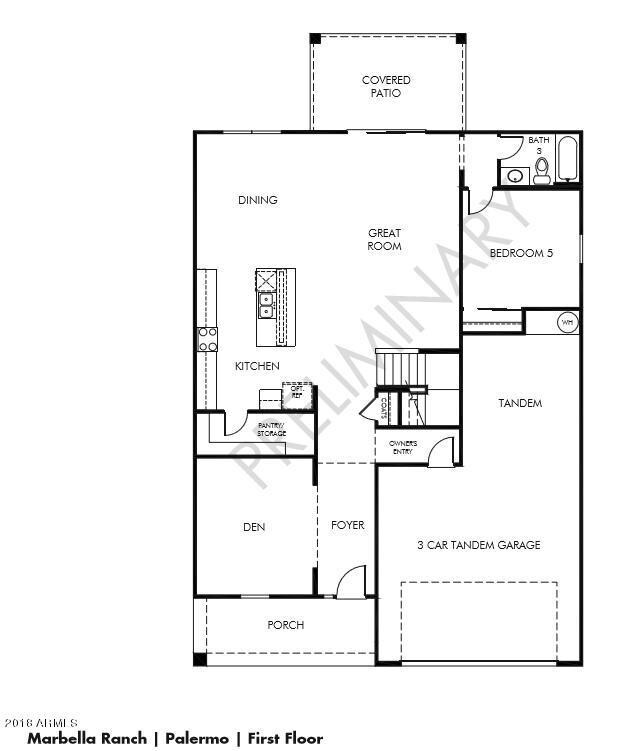 3280 Palermo 1st floor plan