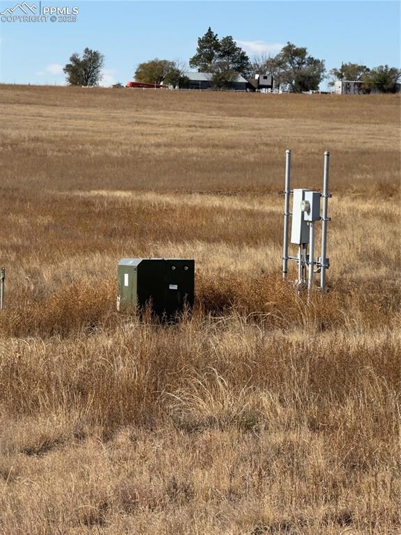 Exterior view of a pad mount transformer