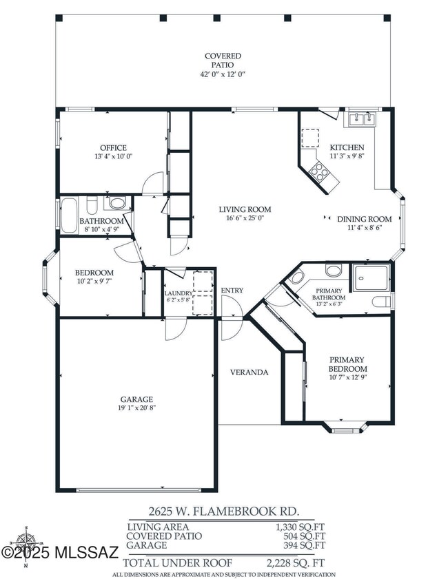 2625 W Flamebrook Rd, Tucson, AZ 85741 - photo 2