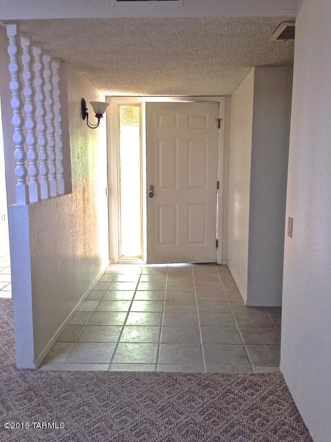 Front entry from inside