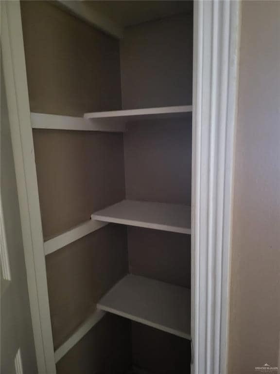 View of closet