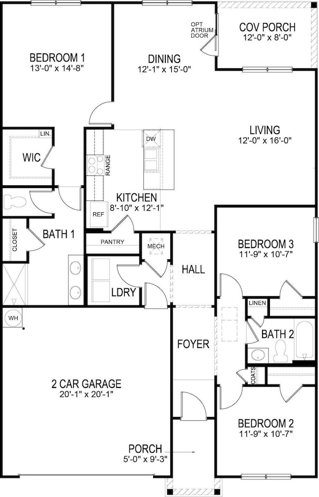 Aria J Floor Plan