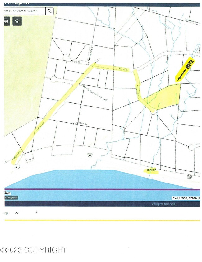 Indian neighborhood map